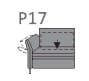 Willi Schillig Sofas 15291 - Select Sun plus ML 75L