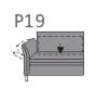 Willi Schillig Sofas 15291 - Select Sun plus ML 90L