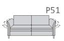 Willi Schillig Sofas 15291 - Select Sun plus N 75