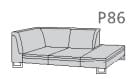 Willi Schillig Sofas 15281 - Select Venus plus EG 75R