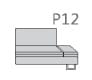 Willi Schillig Sofas 15281 - Select Venus plus M 90R