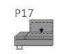 Willi Schillig Sofas 15281 - Select Venus plus ML 75L