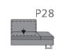 Willi Schillig Sofas 15281 - Select Venus plus MX 75R