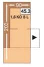 Zehdenick Polstermöbel Cleveland-Cincinatti 1,5KOSL