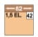 Zehdenick Polstermöbel MM-ZE1004 1,5EL