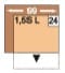 Zehdenick Polstermöbel MM-ZE1004 1,5SL