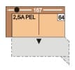 Zehdenick Polstermöbel MM-ZE1004 2,5APEL