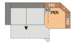 Zehdenick Polstermöbel MM-ZE1004 PER