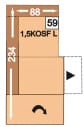 Zehdenick 64463054 1,5KOSFL